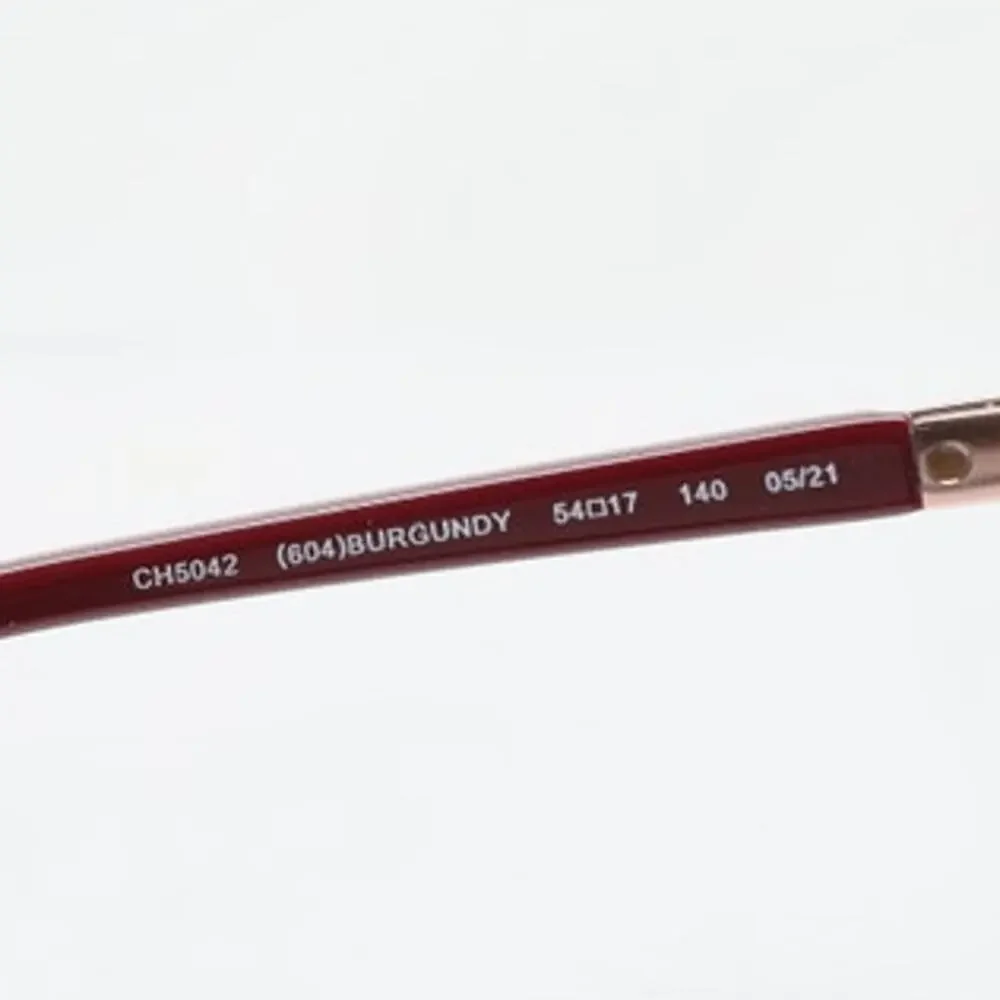 Cole Haan CH5042 (604) Burgundy 54-17-140 Eyeglass FRAMES ONLY - GOOD CONDITION